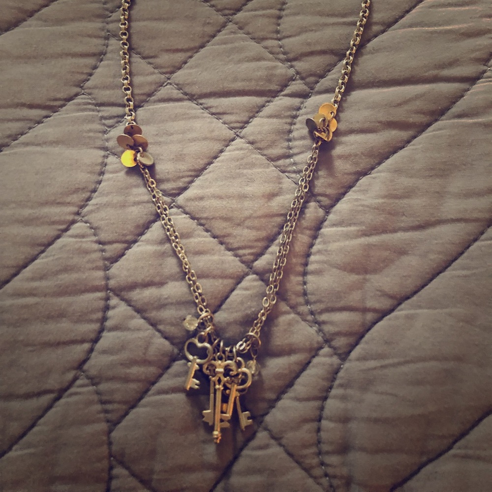 Charming necklace that’s the key to your heart